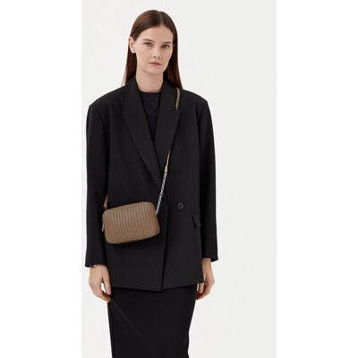 Calvin Klein Kabelka Mini Line Quilt Camera Bag K60K613078 Hnedá Ženy Calvin Klein Kabelka Mini Line Quilt Camera Bag K60K613078 Hnedá Ženy