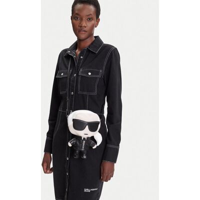KARL LAGERFELD Kabelka A3W30186 Čierna Ženy KARL LAGERFELD Kabelka A3W30186 Čierna Ženy