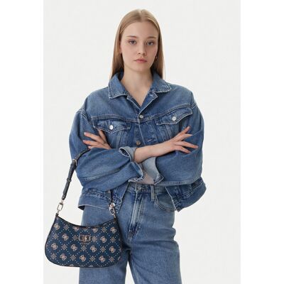 Guess Kabelka Emelie Logo HWGP99 28180 Tmavomodrá Ženy Guess Kabelka Emelie Logo HWGP99 28180 Tmavomodrá Ženy