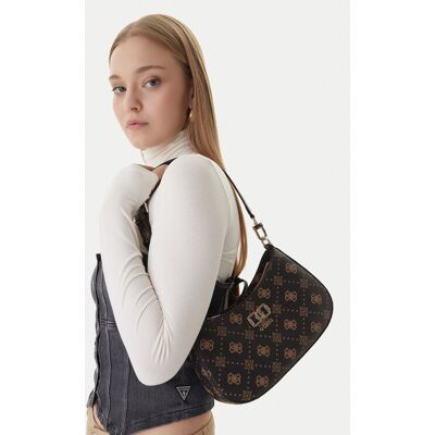 Guess Kabelka Emelie Logo HWGP99 28180 Hnedá Ženy Guess Kabelka Emelie Logo HWGP99 28180 Hnedá Ženy