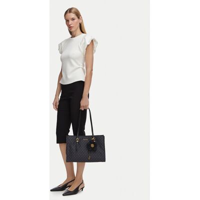 MICHAEL Michael Kors Kabelka 30T6A6ZT8C Čierna Ženy MICHAEL Michael Kors Kabelka 30T6A6ZT8C Čierna Ženy