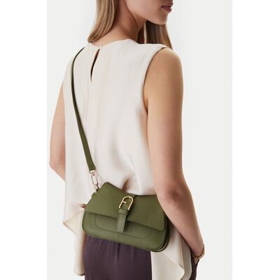 Furla Kabelka Flow Mini WB01032 BX2045 BG 4555S Zelená Ženy Furla Kabelka Flow Mini WB01032 BX2045 BG 4555S Zelená Ženy