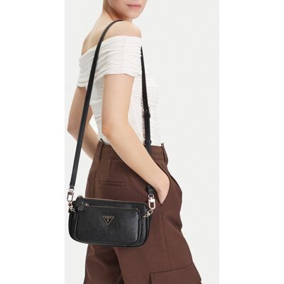 Guess Kabelka Noelle II Mini HWZG96 72710 Čierna Ženy Guess Kabelka Noelle II Mini HWZG96 72710 Čierna Ženy