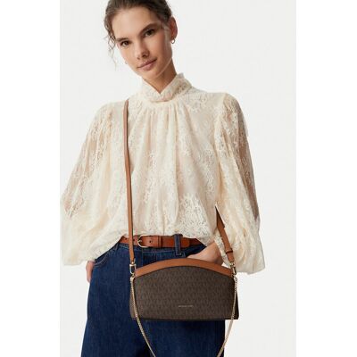 MICHAEL Michael Kors Kabelka 30S6G13C5B Hnedá Ženy MICHAEL Michael Kors Kabelka 30S6G13C5B Hnedá Ženy