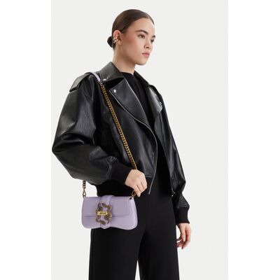 Just Cavalli Kabelka 80RA4BA7 ZSA89 Fialová Ženy Just Cavalli Kabelka 80RA4BA7 ZSA89 Fialová Ženy