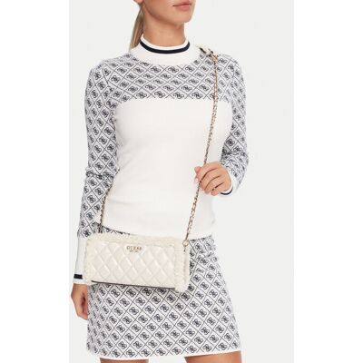 Guess Kabelka Cristi Mini HWTG81 39720 Écru Ženy Guess Kabelka Cristi Mini HWTG81 39720 Écru Ženy