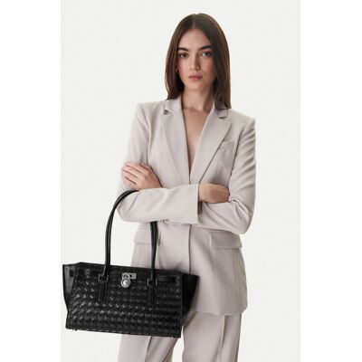 MICHAEL Michael Kors Kabelka 30R6SNXT0L Čierna Ženy MICHAEL Michael Kors Kabelka 30R6SNXT0L Čierna Ženy