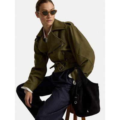 Polo Ralph Lauren Kabelka 428P23824001 Čierna Ženy Polo Ralph Lauren Kabelka 428P23824001 Čierna Ženy