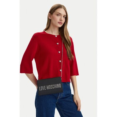 LOVE MOSCHINO Kabelka JC4103PP0OKD000B Čierna Ženy LOVE MOSCHINO Kabelka JC4103PP0OKD000B Čierna Ženy