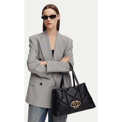 LOVE MOSCHINO Kabelka JC4033PP1PLC0000 Čierna Ženy LOVE MOSCHINO Kabelka JC4033PP1PLC0000 Čierna Ženy