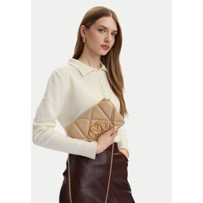 LOVE MOSCHINO Kabelka JC4043PP0OLC0209 Béžová Ženy LOVE MOSCHINO Kabelka JC4043PP0OLC0209 Béžová Ženy