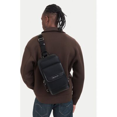MICHAEL Michael Kors Taška cez rameno Jet Set 33S6LJSC2L Čierna Muži MICHAEL Michael Kors Taška cez rameno Jet Set 33S6LJSC2L Čierna Muži