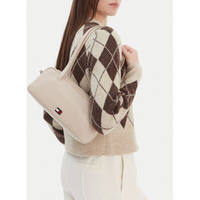 Tommy Jeans Kabelka Tjw City Shoulder Bag AW0AW18075 Béžová Ženy Tommy Jeans Kabelka Tjw City Shoulder Bag AW0AW18075 Béžová Ženy