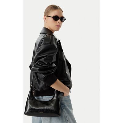 Calvin Klein Kabelka Foil Logo Glossy LV04F3737G Čierna Ženy Calvin Klein Kabelka Foil Logo Glossy LV04F3737G Čierna Ženy