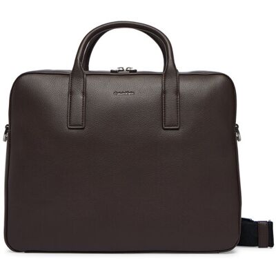 Calvin Klein Taška na laptop Raised Commuter LV04D3157G Hnedá Muži Calvin Klein Taška na laptop Raised Commuter LV04D3157G Hnedá Muži