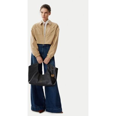 MICHAEL Michael Kors Kabelka 30T6AX6T3L Čierna Ženy MICHAEL Michael Kors Kabelka 30T6AX6T3L Čierna Ženy