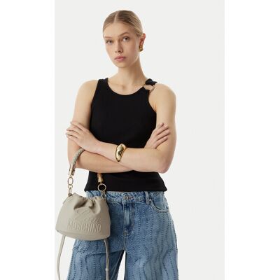 LOVE MOSCHINO Kabelka JC4220PP0OKA0101 Sivá Ženy LOVE MOSCHINO Kabelka JC4220PP0OKA0101 Sivá Ženy