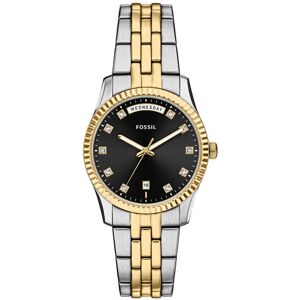 Fossil Hodinky Scarlette ES5458 Zlatá Ženy Fossil Hodinky Scarlette ES5458 Zlatá Ženy