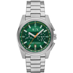 Armani Exchange Hodinky Parker Chronograph AX2862 Strieborná Muži Armani Exchange Hodinky Parker Chronograph AX2862 Strieborná Muži