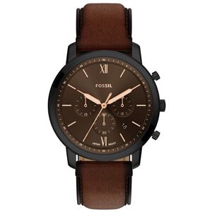 Fossil Hodinky Neutra FS6163 Hnedá Muži Fossil Hodinky Neutra FS6163 Hnedá Muži