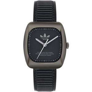 adidas Hodinky Retro Wave One AOSY24527 Čierna Muži adidas Hodinky Retro Wave One AOSY24527 Čierna Muži