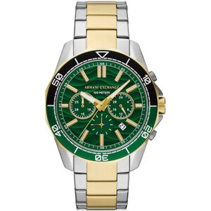 Armani Exchange Hodinky Spencer Chronograph AX1966 Strieborná Muži Armani Exchange Hodinky Spencer Chronograph AX1966 Strieborná Muži