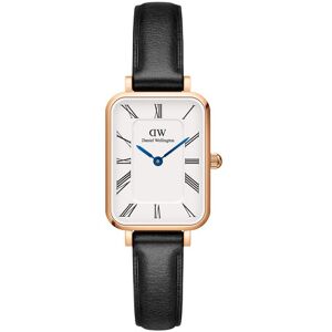 Daniel Wellington Hodinky Quadro Roman Numerals Sheffield DW00100689 Čierna Ženy Daniel Wellington Hodinky Quadro Roman Numerals Sheffield DW00100689 Čierna Ženy