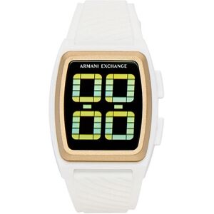 Armani Exchange Hodinky Kelvin AX2968 Biela Muži Armani Exchange Hodinky Kelvin AX2968 Biela Muži