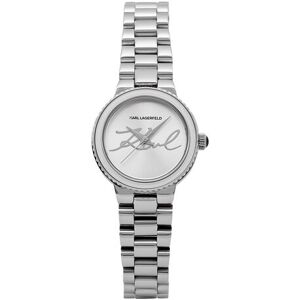 KARL LAGERFELD Hodinky R0553104509 Strieborná Ženy KARL LAGERFELD Hodinky R0553104509 Strieborná Ženy