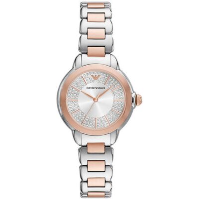 Emporio Armani Hodinky AR11643 Strieborná Ženy Emporio Armani Hodinky AR11643 Strieborná Ženy