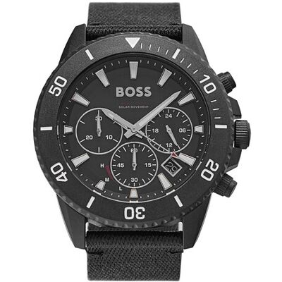 BOSS Hodinky 1513918 Čierna Muži BOSS Hodinky 1513918 Čierna Muži
