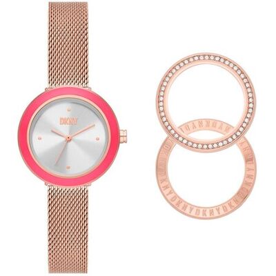 DKNY Hodinky Sasha NY6654SET Ružové zlato Ženy DKNY Hodinky Sasha NY6654SET Ružové zlato Ženy