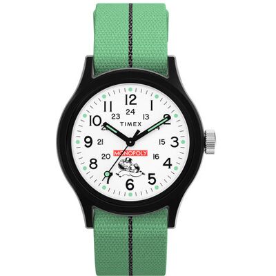 Timex Hodinky Lab Collab TW2Y47100 Zelená Muži Timex Hodinky Lab Collab TW2Y47100 Zelená Muži