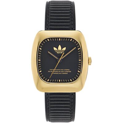 adidas Hodinky Retro Wave One AOSY24528 Čierna Muži adidas Hodinky Retro Wave One AOSY24528 Čierna Muži