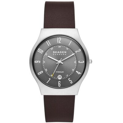 Skagen Hodinky Malbye Gent SKW6909 Hnedá Muži Skagen Hodinky Malbye Gent SKW6909 Hnedá Muži