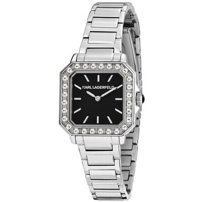 KARL LAGERFELD Hodinky R0553102502 Strieborná Ženy KARL LAGERFELD Hodinky R0553102502 Strieborná Ženy