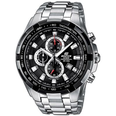 Casio Hodinky Edifice EF-539D-1AVEF Strieborná Muži Casio Hodinky Edifice EF-539D-1AVEF Strieborná Muži