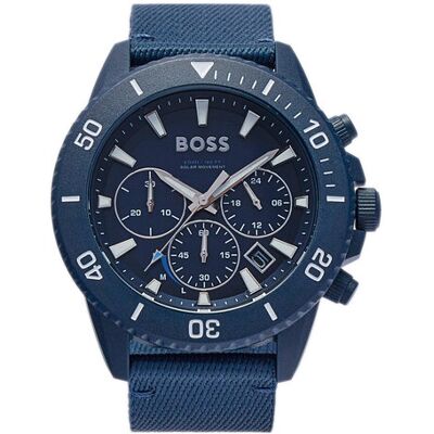 BOSS Hodinky 1513919 Tmavomodrá Muži BOSS Hodinky 1513919 Tmavomodrá Muži