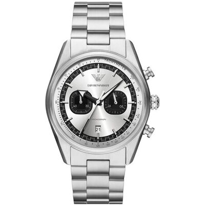 Emporio Armani Hodinky AR11636 Strieborná Muži Emporio Armani Hodinky AR11636 Strieborná Muži