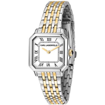 KARL LAGERFELD Hodinky R0553110505 Strieborná Ženy KARL LAGERFELD Hodinky R0553110505 Strieborná Ženy