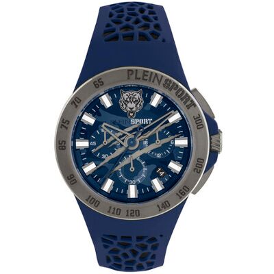 Plein Sport Hodinky Thunderstorm Chrono PSABA0223 Modrá Ženy Plein Sport Hodinky Thunderstorm Chrono PSABA0223 Modrá Ženy