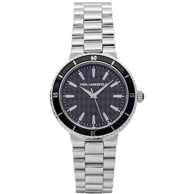 KARL LAGERFELD Hodinky R0553104502 Strieborná Ženy KARL LAGERFELD Hodinky R0553104502 Strieborná Ženy