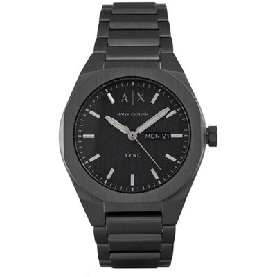 Armani Exchange Hodinky Sync AX4300 Sivá Muži Armani Exchange Hodinky Sync AX4300 Sivá Muži