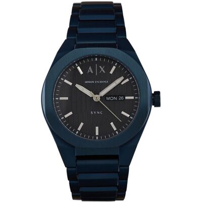 Armani Exchange Hodinky Sync AX4299 Tmavomodrá Muži Armani Exchange Hodinky Sync AX4299 Tmavomodrá Muži