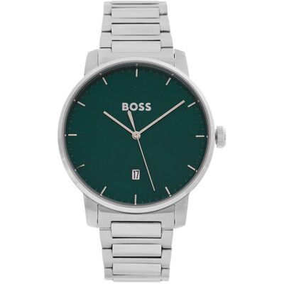 BOSS Hodinky Dean 1514134 Strieborná Muži BOSS Hodinky Dean 1514134 Strieborná Muži