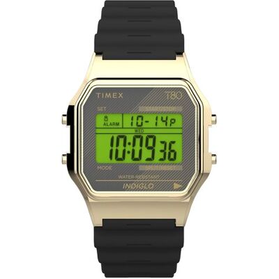 Timex Hodinky T80 TW2V41000 Čierna Muži Timex Hodinky T80 TW2V41000 Čierna Muži
