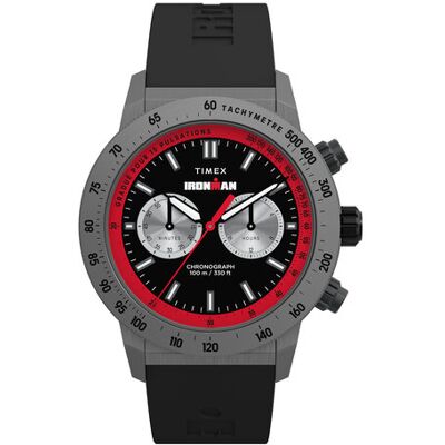 Timex Hodinky Ironman® Challenger Chronograph TW2Y01900 Čierna Muži Timex Hodinky Ironman® Challenger Chronograph TW2Y01900 Čierna Muži