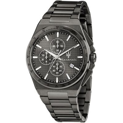 Maserati Hodinky Velocita Slim Chronograph R8873653006 Čierna Muži Maserati Hodinky Velocita Slim Chronograph R8873653006 Čierna Muži
