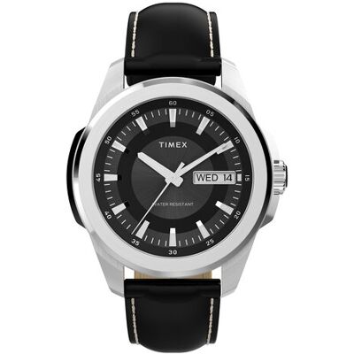 Timex Hodinky Essex TW2Y20600 Čierna Muži Timex Hodinky Essex TW2Y20600 Čierna Muži