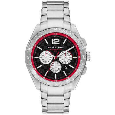 Michael Kors Hodinky Accelerator 2.0 MK9176 Čierna Muži Michael Kors Hodinky Accelerator 2.0 MK9176 Čierna Muži